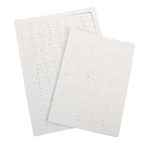 Abaodam 2 Sätze DIY Blanko Puzzle Bemalbares und Teiliges Rechteckiges Bastelspielzeug Leere Papp Puzzles für Kreatives Malen Fördert Fantasie und Motorische Fähigkeiten Abaodam 2 Sätze DIY Blanko Puzzle Bemalbares und Teiliges Rechteckiges Bastelspielzeug Leere Papp Puzzles für Kreatives Malen Fördert Fantasie und Motorische Fähigkeiten von Abaodam
