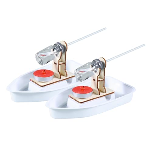 Abaodam 2 Sätze DIY Dampfschiff Modellbau Kit für Wissenschafts Experimentiermaterial für Kreative Bastelprojekte für Dekoration und Spielzeuggebrauch Abaodam 2 Sätze DIY Dampfschiff Modellbau Kit für Wissenschafts Experimentiermaterial für Kreative Bastelprojekte für Dekoration und Spielzeuggebrauch von Abaodam