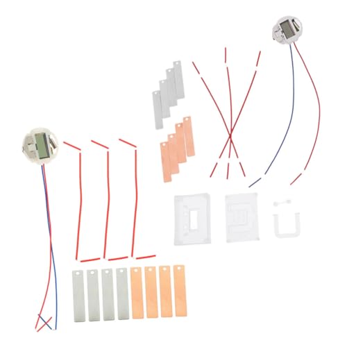 Abaodam 2 Sätze DIY Fruchtbatterie Experimentierset mit Kupferplatten Elektronische Obstbatterie für Schüler Wissenschaftliches Physik bausatz zur Stromerzeugung Kinderspielzeug für Abaodam 2 Sätze DIY Fruchtbatterie Experimentierset mit Kupferplatten Elektronische Obstbatterie für Schüler Wissenschaftliches Physik bausatz zur Stromerzeugung Kinderspielzeug für von Abaodam