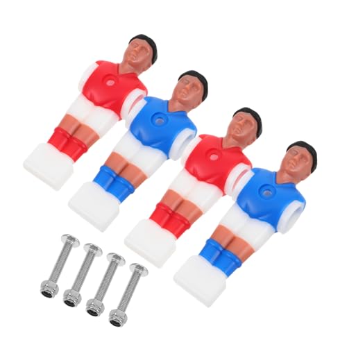 Abaodam 2 Sätze Foosball Spieler Figuren aus Robustem Kunststoff Präzise Gestaltet für Tischfußball Wettkampf und Freizeit für Heim Bürospiele mit Ersatzteilen von Abaodam