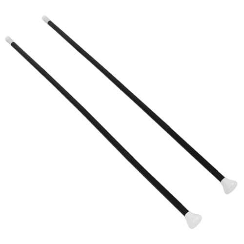 Abaodam 2 Sätze Halloween Cosplay Zauberstab Schwarz Magierstab Staff Halloween Kostümstab Requisit Dekorativer Spazierstock für Party Bühnenauftritte Abaodam 2 Sätze Halloween Cosplay Zauberstab Schwarz Magierstab Staff Halloween Kostümstab Requisit Dekorativer Spazierstock für Party Bühnenauftritte von Abaodam