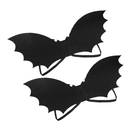 Abaodam 2 Sätze Halloween Fledermausflügel für Eva Cosplay Kostüm Schwarze Flügel für Jungen Vampirkostüm für Halloween Party Dekorationen und Festlichkeiten Abaodam 2 Sätze Halloween Fledermausflügel für Eva Cosplay Kostüm Schwarze Flügel für Jungen Vampirkostüm für Halloween Party Dekorationen und Festlichkeiten von Abaodam