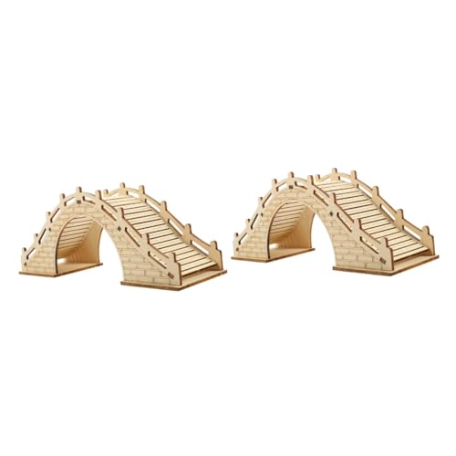 Abaodam 2 Sätze Holz Arch Brücke Bastelset Wissenschaftsspielzeug DIY Holzbrücke Modell Bausatz Glatt Polierte Stäbe Pädagogisches Experiment Abaodam 2 Sätze Holz Arch Brücke Bastelset Wissenschaftsspielzeug DIY Holzbrücke Modell Bausatz Glatt Polierte Stäbe Pädagogisches Experiment von Abaodam