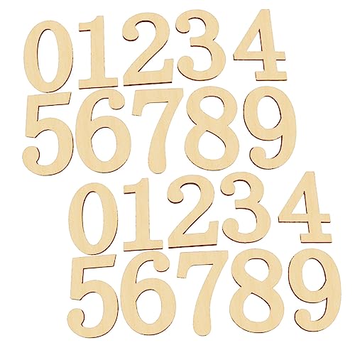 Abaodam 2 Sätze Holzzahlen Postfachnummern Nummernaufkleber klein Zahlenaufkleber Aufkleber mit kleinen Nummern Aufkleber nach Nummer dekorative Zahlen DIY-Holznummer Hölzern Beige Abaodam 2 Sätze Holzzahlen Postfachnummern Nummernaufkleber klein Zahlenaufkleber Aufkleber mit kleinen Nummern Aufkleber nach Nummer dekorative Zahlen DIY-Holznummer Hölzern Beige von Abaodam