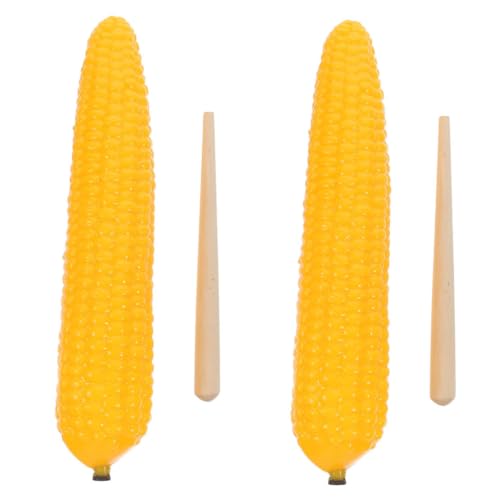 Abaodam 2 Sätze Maracas für Percussion Instrument Maisform Stabiles Langlebiges Musikinstrument Frühe Musikalische Einfacher Spielspaß Geschenkidee von Abaodam