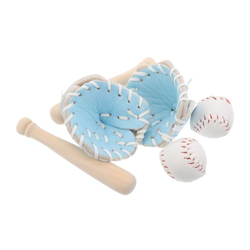 Abaodam 2 Sätze Mini Baseball Bat Glove Ball Set Leicht Tragbar Für Anfänger Dollhouse Zubehör Und Kuchen Dekoration Für Outdoor Freizeitspaß Abaodam 2 Sätze Mini Baseball Bat Glove Ball Set Leicht Tragbar Für Anfänger Dollhouse Zubehör Und Kuchen Dekoration Für Outdoor Freizeitspaß von Abaodam