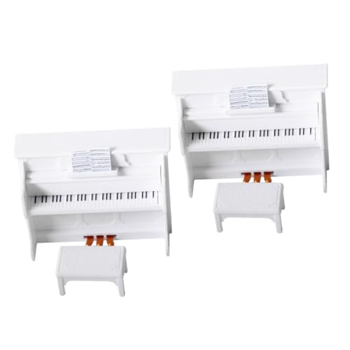 Abaodam 2sätze Miniatur-Klavier Mit Hocker Für Puppenhaus Kleines Instrument Als Requisite Modellklavier Für Spiel Und Dekoration Mini-Klavier Für Kreativität Abaodam 2sätze Miniatur-Klavier Mit Hocker Für Puppenhaus Kleines Instrument Als Requisite Modellklavier Für Spiel Und Dekoration Mini-Klavier Für Kreativität von Abaodam