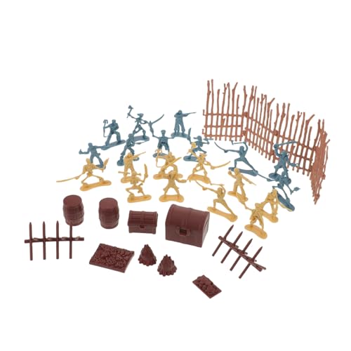 Abaodam 2 Sätze Piraten Soldaten Figuren mit Zubehörteilen Realistisches Mittelalterliches Armee für Kreative Kindergeburtstagsfeiern und Fantasievolles Abenteuerspiel Abaodam 2 Sätze Piraten Soldaten Figuren mit Zubehörteilen Realistisches Mittelalterliches Armee für Kreative Kindergeburtstagsfeiern und Fantasievolles Abenteuerspiel von Abaodam