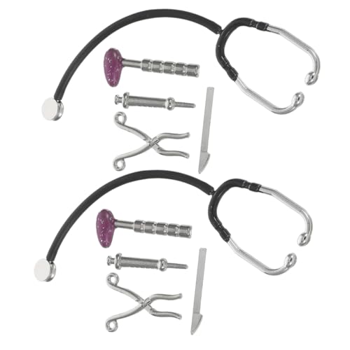 Abaodam 2 Sätze Puppenhaus Mini Arztgerät Modell Miniatur Arzt Set Arztzubehör für Puppenhaus und Lernspielzeug Abaodam 2 Sätze Puppenhaus Mini Arztgerät Modell Miniatur Arzt Set Arztzubehör für Puppenhaus und Lernspielzeug von Abaodam