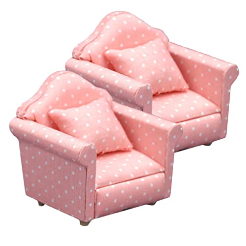 Abaodam Mini Puppenhaus Zubehör Cutebee Puppenhaus Miniatur 2 Sätze Puppenstubensofa Für Kinderspielzeug Spielsachen Für Geburtstags Für Nähgarn Pink Puppenmöbel Sofa- Puppensofa Stoff Rosa Abaodam Mini Puppenhaus Zubehör Cutebee Puppenhaus Miniatur 2 Sätze Puppenstubensofa Für Kinderspielzeug Spielsachen Für Geburtstags Für Nähgarn Pink Puppenmöbel Sofa- Puppensofa Stoff Rosa von Abaodam
