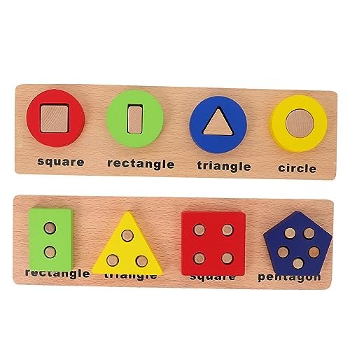 Abaodam 2 Sets Jungen Und Mädchen Bausteine ​​Puzzle Spielzeug Mathematik Zählen Pädagogisches Spielzeug Für Kleinkinder von Abaodam