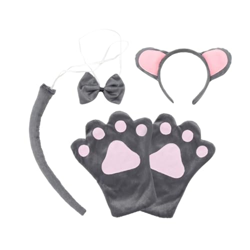Abaodam Ohren Stirnband Kopfbedeckung Kostüm Set Für Cosplay Geburtstagsfeiern 2 Sets Abaodam Ohren Stirnband Kopfbedeckung Kostüm Set Für Cosplay Geburtstagsfeiern 2 Sets von Abaodam