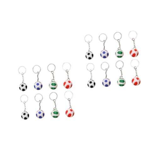 Abaodam 2 Sätze Teiliges Kreatives Fußball Schlüsselanhänger Simulation Fußball Schlüsselring Mit Haken Für Diy Taschenanhänger 8 Stücke * 2 Abaodam 2 Sätze Teiliges Kreatives Fußball Schlüsselanhänger Simulation Fußball Schlüsselring Mit Haken Für Diy Taschenanhänger 8 Stücke * 2 von Abaodam