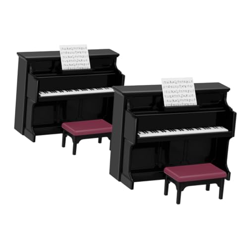 Abaodam 2 Sätze Teiliges Set Mini Klavier und Hocker für Puppenhaus Realistisches Musikinstrument Modell für Miniatur Dekoration und Szenenaufbau Schaffen Sie Unvergessliche mit Eltern Abaodam 2 Sätze Teiliges Set Mini Klavier und Hocker für Puppenhaus Realistisches Musikinstrument Modell für Miniatur Dekoration und Szenenaufbau Schaffen Sie Unvergessliche mit Eltern von Abaodam