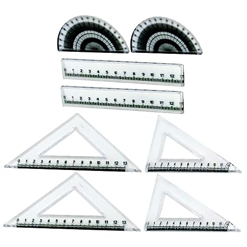 Abaodam 2 Satz Miniatur Lineal für Puppenhaus Teiliges Zubehör aus Ergonomisch Präzise Vielseitig Einsetzbar für Kreative Dekoration und Messungen Miniaturszenen Abaodam 2 Satz Miniatur Lineal für Puppenhaus Teiliges Zubehör aus Ergonomisch Präzise Vielseitig Einsetzbar für Kreative Dekoration und Messungen Miniaturszenen von Abaodam
