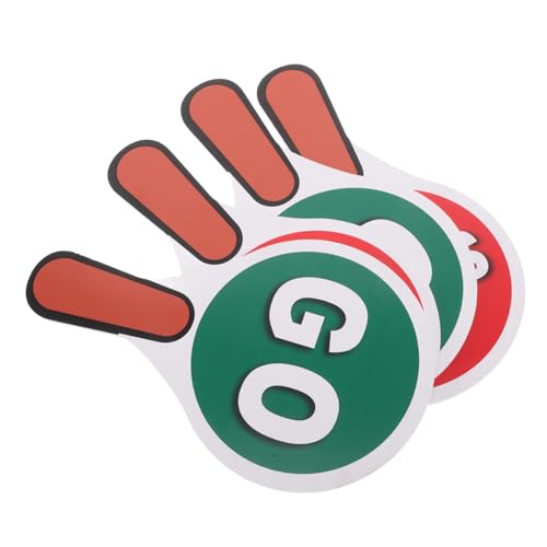 Abaodam 2 Satz Parkplatzzufahrtsschild Kleines Stoppschild -stoppschild Besen-parkschild Langsame Beim Spielzeichen Stoppschild Mit Griff Ampel-kinderspielzeug Verkehr PVC Abaodam 2 Satz Parkplatzzufahrtsschild Kleines Stoppschild -stoppschild Besen-parkschild Langsame Beim Spielzeichen Stoppschild Mit Griff Ampel-kinderspielzeug Verkehr PVC von Abaodam