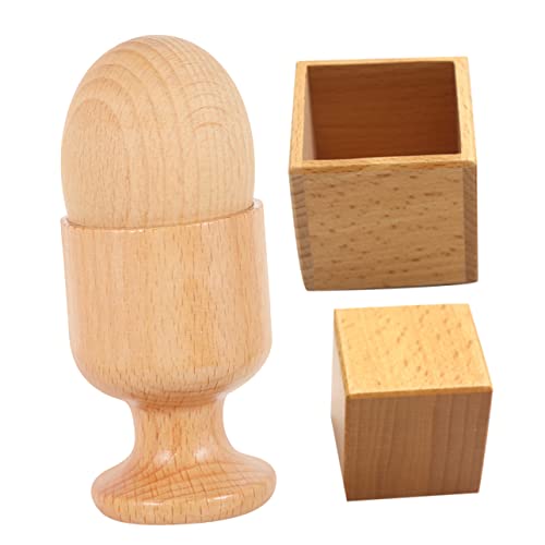 Abaodam Holz- Und Becherspielzeugset Für Jungen Und Mädchen Lernspielzeug Zur Entwicklung Der Hand-Auge-koordination Abaodam Holz- Und Becherspielzeugset Für Jungen Und Mädchen Lernspielzeug Zur Entwicklung Der Hand-Auge-koordination von Abaodam