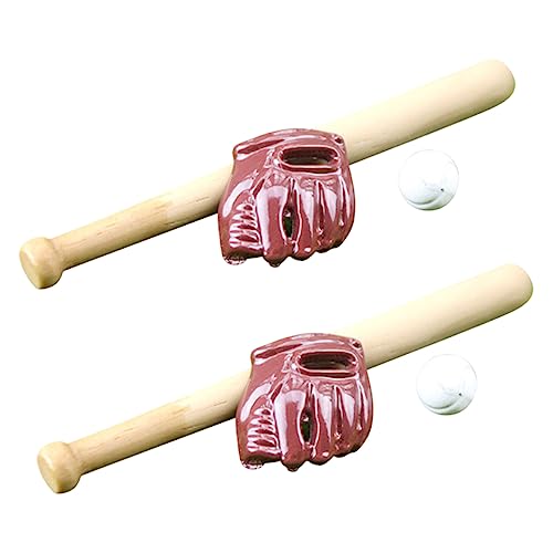 Abaodam 2 Sets Baseballschläger Handschuh Aufblasbares Für Outdoor Rounders Schlägerbälle Outdoor Spiele Pool Schläger Und Mädchen Ornamente Für Handschuhe Für Mädchen von Abaodam