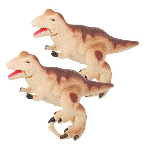 Abaodam 2 Stück Aufzieh Dinosaurier für Interaktive Langlebige Spielzeuge mit Aufziehmechanismus für Kreatives und Lernspaß Abaodam 2 Stück Aufzieh Dinosaurier für Interaktive Langlebige Spielzeuge mit Aufziehmechanismus für Kreatives und Lernspaß von Abaodam