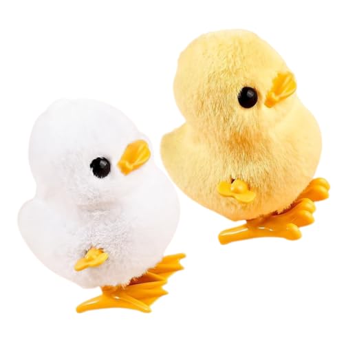 Abaodam 2 Stück Aufziehspielzeug für Kinder Interaktives Spielzeug mit Ente und Huhn Fördert Hand Auge Koordination und Motorik als Partygeschenk oder Dekoration Abaodam 2 Stück Aufziehspielzeug für Kinder Interaktives Spielzeug mit Ente und Huhn Fördert Hand Auge Koordination und Motorik als Partygeschenk oder Dekoration von Abaodam