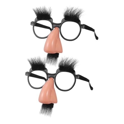 Abaodam 2 Stück Bartbrillenspielzeug Halloween-Party-Accessoire Halloween-Party-Brille lustige Halloween-Brille partyzubehör partybrille Halloween-Glas Halloween-Accessoires Plastik Black Abaodam 2 Stück Bartbrillenspielzeug Halloween-Party-Accessoire Halloween-Party-Brille lustige Halloween-Brille partyzubehör partybrille Halloween-Glas Halloween-Accessoires Plastik Black von Abaodam