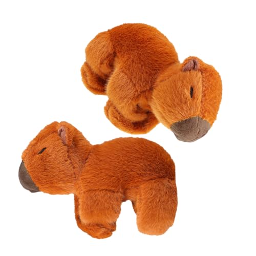 Abaodam 2stücke Capybara Slap Armbänder Kuschelige Tier-schlagarmbänder Für Junge Mädchen Weiche Und Bequeme Capybara Plüschspielzeuge Party-Dekorationen Abaodam 2stücke Capybara Slap Armbänder Kuschelige Tier-schlagarmbänder Für Junge Mädchen Weiche Und Bequeme Capybara Plüschspielzeuge Party-Dekorationen von Abaodam