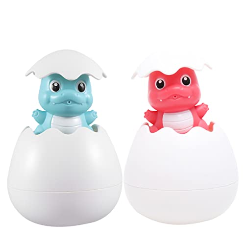 Abaodam Spaß Schwimmende Dinosaurier Badespielzeug Für Babys Pack Badespielzeug Set Sprinkler Eier von Abaodam