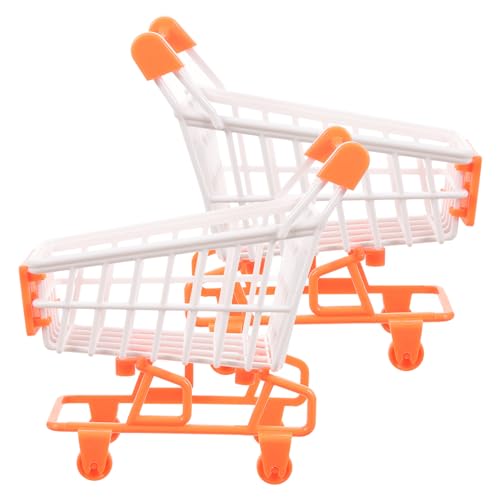Abaodam 2 Stück Einkaufswagen für Supermarkt Einkaufswagen für Kleinkinder Rollenspiel Zubehör für Jungen und Geburtstagsgeschenk für Interaktive Spielzeiten Abaodam 2 Stück Einkaufswagen für Supermarkt Einkaufswagen für Kleinkinder Rollenspiel Zubehör für Jungen und Geburtstagsgeschenk für Interaktive Spielzeiten von Abaodam