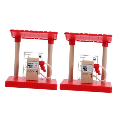 Abaodam 2 Stück Eisenbahnspielzeug Tankstelle Tankstellenspielzeug Für Spiele Tankstelle Zugzubehör Für Simulation Tankstellenmodell Lustige Zugtankstelle Holz Abaodam 2 Stück Eisenbahnspielzeug Tankstelle Tankstellenspielzeug Für Spiele Tankstelle Zugzubehör Für Simulation Tankstellenmodell Lustige Zugtankstelle Holz von Abaodam