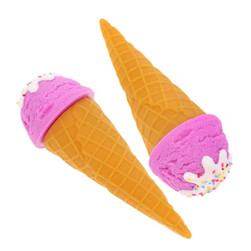 Abaodam Eistüten-Modelle – 2 Stück Simulations-Lebensmittel-Requisiten Ideal Für Fotografie Schaufensterdekoration Und Kuchendekoration Abaodam Eistüten-Modelle – 2 Stück Simulations-Lebensmittel-Requisiten Ideal Für Fotografie Schaufensterdekoration Und Kuchendekoration von Abaodam