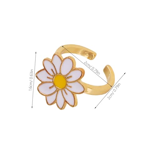 Abaodam 2 Stück Fidget Ring Stress Schmuck Lustiger Drehbarer Ring Offenes Design Verstellbar Kreatives gegen Angst und Langeweile Geschenk für Mädchen Jungen Abaodam 2 Stück Fidget Ring Stress Schmuck Lustiger Drehbarer Ring Offenes Design Verstellbar Kreatives gegen Angst und Langeweile Geschenk für Mädchen Jungen von Abaodam