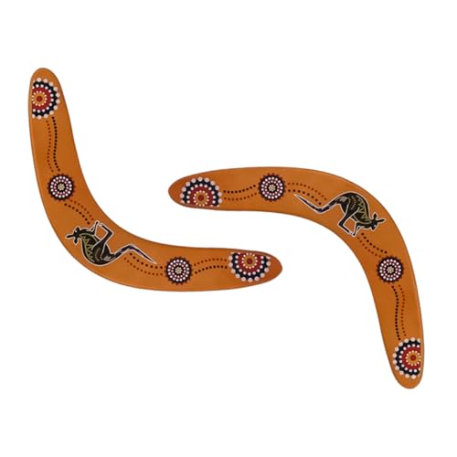 Abaodam 2 Stück Förmiger Holzboomerang Stabile Rückkehr Wurfspielzeug für Outdoor Sport und Geeignet Draussen Ab Jahre Abaodam 2 Stück Förmiger Holzboomerang Stabile Rückkehr Wurfspielzeug für Outdoor Sport und Geeignet Draussen Ab Jahre von Abaodam