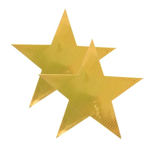 Abaodam 2 Stück Fünfzackige Sternstützen Performance-Requisiten Zubehör Für Partydekoration Party-Cosplay-Requisite Tanzzubehör Babyshooting -Requisiten Gymnastikspielzeug Golden Filzstoff Abaodam 2 Stück Fünfzackige Sternstützen Performance-Requisiten Zubehör Für Partydekoration Party-Cosplay-Requisite Tanzzubehör Babyshooting -Requisiten Gymnastikspielzeug Golden Filzstoff von Abaodam