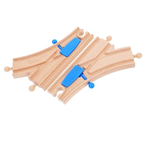 Abaodam 2 Stück Gleiszubehör Schiene Spuren Bahngleise Gebogen Puzzle Zug Verfolgen Gleisstützen Eisenbahngleisschnalle Ersatz Stecker Rennstrecke Aus Holz Holzbahn Plastik Abaodam 2 Stück Gleiszubehör Schiene Spuren Bahngleise Gebogen Puzzle Zug Verfolgen Gleisstützen Eisenbahngleisschnalle Ersatz Stecker Rennstrecke Aus Holz Holzbahn Plastik von Abaodam