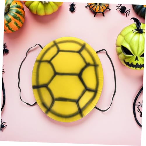 Abaodam 2 Stück Halloween Schildkrötenpanzer Kostüm aus Langlebigem Eva Auffälliges Gelbes Tortoise Shell Cosplay Zubehör für Karneval Fasching Verkleidung und Partyspaß Abaodam 2 Stück Halloween Schildkrötenpanzer Kostüm aus Langlebigem Eva Auffälliges Gelbes Tortoise Shell Cosplay Zubehör für Karneval Fasching Verkleidung und Partyspaß von Abaodam