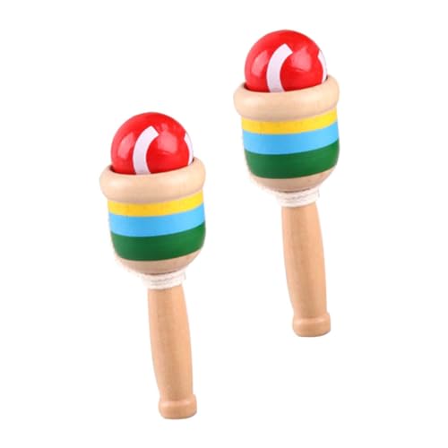 Abaodam 2 Stück Holz Kendama Balancespiel Teilig Geschicklichkeitsspiel Hand Auge Koordination Lernspielzeug Outdoor Indoor Party für Jungen und Mädchen Zufällige Farbe Zufällige Farbe Abaodam 2 Stück Holz Kendama Balancespiel Teilig Geschicklichkeitsspiel Hand Auge Koordination Lernspielzeug Outdoor Indoor Party für Jungen und Mädchen Zufällige Farbe Zufällige Farbe von Abaodam