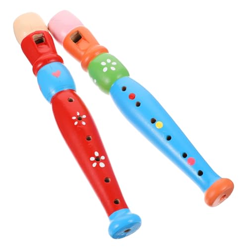 Abaodam 2 Stück Holzflöte Musikinstrument Robust Langlebig für Musikalische Früherziehung für Jungen Mädchen Anfänger Abaodam 2 Stück Holzflöte Musikinstrument Robust Langlebig für Musikalische Früherziehung für Jungen Mädchen Anfänger von Abaodam