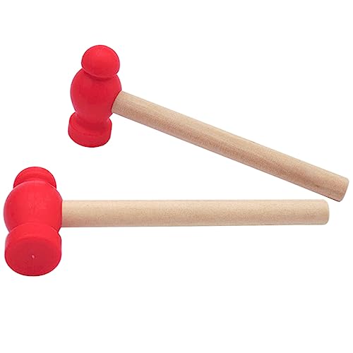 Abaodam 2 Stück Holzspielzeug Hammer Teilig Werkzeugset Pädagogisch Robust Sicher Glatt Oberfläche für Flexible Motorikentwicklung und Vielseitiges Rollenspiel Abaodam 2 Stück Holzspielzeug Hammer Teilig Werkzeugset Pädagogisch Robust Sicher Glatt Oberfläche für Flexible Motorikentwicklung und Vielseitiges Rollenspiel von Abaodam