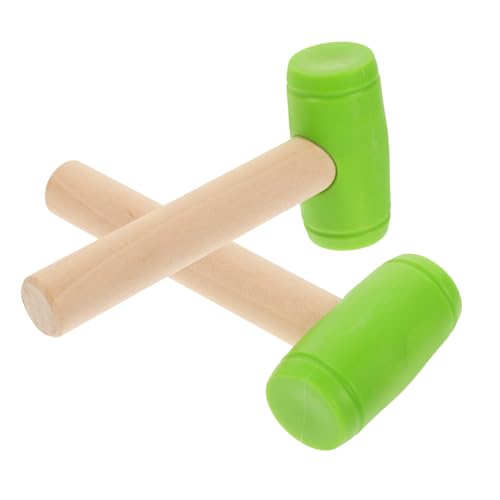 Abaodam 2 Stück Holzspielzeug für vorgeben Hammer Kleinkind kinderspielzeug holzwerkzeug Werkzeug Handwerkzeug Babyspielzeug hämmern hölzern Green Abaodam 2 Stück Holzspielzeug für vorgeben Hammer Kleinkind kinderspielzeug holzwerkzeug Werkzeug Handwerkzeug Babyspielzeug hämmern hölzern Green von Abaodam