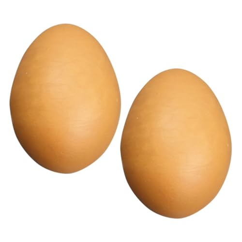 Abaodam 2 Stück Imitation Eier Hühnerstall Schild Eierkarton-Etiketten Eierverpackung Hühnerstall Tür Eiersuche Eierhalter Hühnerfutterstation künstliche Hühnereier Multifunktions-Ei-Modell PVC Abaodam 2 Stück Imitation Eier Hühnerstall Schild Eierkarton-Etiketten Eierverpackung Hühnerstall Tür Eiersuche Eierhalter Hühnerfutterstation künstliche Hühnereier Multifunktions-Ei-Modell PVC von Abaodam