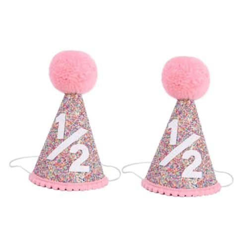 Abaodam 2 Stück Kindergeburtstag Partyhüte Glitzer Kronen Form Weiche Leichte Geburtstagsmützen Foto Requisiten für Kleinkinder und Junge Mädchen Halbjahresfeier Abaodam 2 Stück Kindergeburtstag Partyhüte Glitzer Kronen Form Weiche Leichte Geburtstagsmützen Foto Requisiten für Kleinkinder und Junge Mädchen Halbjahresfeier von Abaodam