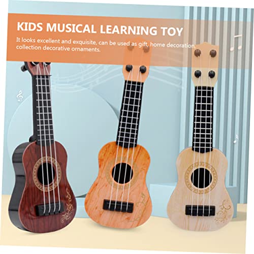 Abaodam 2 Stück Kinderspielzeug Ukulele Gelb Simulation Musikinstrument Modell Kunststoff Sicher Für Mädchen Jahre Pädagogisch Performance Bühne Abaodam 2 Stück Kinderspielzeug Ukulele Gelb Simulation Musikinstrument Modell Kunststoff Sicher Für Mädchen Jahre Pädagogisch Performance Bühne von Abaodam