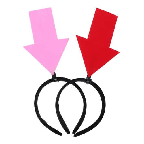 Abaodam 2 Stück Lustiger Haarreifen mit Design für Geburtstagsfeiern Karneval und Kreative Fotografie Rot Abaodam 2 Stück Lustiger Haarreifen mit Design für Geburtstagsfeiern Karneval und Kreative Fotografie Rot von Abaodam