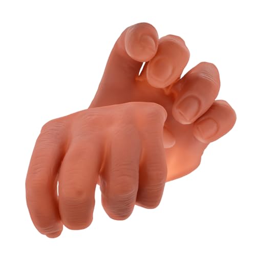 Abaodam 2 Stück Magische Requisiten Halloween Gefälschte Hand Stützhände Falsche Hände Halloween Dummy-Requisite Handspielzeug Schaufensterpuppenhände Fingerstreich Plastik Light Brown Abaodam 2 Stück Magische Requisiten Halloween Gefälschte Hand Stützhände Falsche Hände Halloween Dummy-Requisite Handspielzeug Schaufensterpuppenhände Fingerstreich Plastik Light Brown von Abaodam