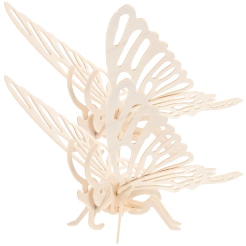 Abaodam 3D-holzpuzzle Für Kinder Montessori-sensorikspielzeug Für Kleinkinder Tier-Puzzles von Abaodam