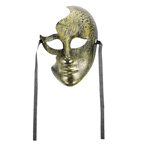 Abaodam 2 Stück Maske für Erwachsene Cosplay Maske für Karneval Ball und Festlichkeiten Vintage Halbgesichtsmaske für Kostümveranstaltungen Abaodam 2 Stück Maske für Erwachsene Cosplay Maske für Karneval Ball und Festlichkeiten Vintage Halbgesichtsmaske für Kostümveranstaltungen von Abaodam
