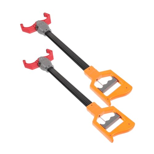 Abaodam 2 Stück Mechanisches Armspielzeug Müllgreifer Lustige Hand Auge Koordination Spielzeugzange für Outdoor Kreativitätsspielzeug zur Motorischer Fähigkeiten von Abaodam