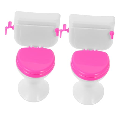 Abaodam 2 Stück Mini Toiletten Bunte Miniatur Toiletten für Puppenhäuser Lernspielzeug für Fördert Kreativität und Rollenspiel Zufällige Farbe Zufällige Farbe Abaodam 2 Stück Mini Toiletten Bunte Miniatur Toiletten für Puppenhäuser Lernspielzeug für Fördert Kreativität und Rollenspiel Zufällige Farbe Zufällige Farbe von Abaodam