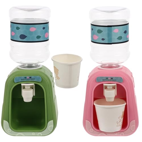 Abaodam 2 Stück Mini Wasserspender für Lustige Wasserfontäne für Spielküche Geeignet für Puppenhäuser und Rollenspiele mit Realistischem Wasserauslauf Zufälliger Stil Abaodam 2 Stück Mini Wasserspender für Lustige Wasserfontäne für Spielküche Geeignet für Puppenhäuser und Rollenspiele mit Realistischem Wasserauslauf Zufälliger Stil von Abaodam