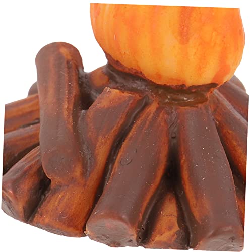 Abaodam 2 Stück Miniatur Modell Teilig Resin Dekoration Feuermodell Robust Langlebig Detailgetreu für Puppenhaus Feengarten Outdoor Zubehör Künstliches Abaodam 2 Stück Miniatur Modell Teilig Resin Dekoration Feuermodell Robust Langlebig Detailgetreu für Puppenhaus Feengarten Outdoor Zubehör Künstliches von Abaodam